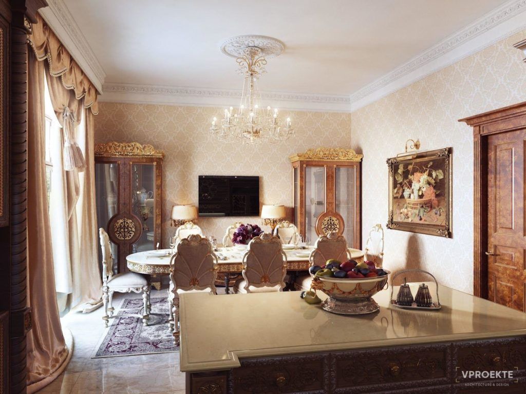 ДИЗАЙН ИНТЕРЬЕРА КВАРТИРЫ “HOVARD PALACE” (250 М2)