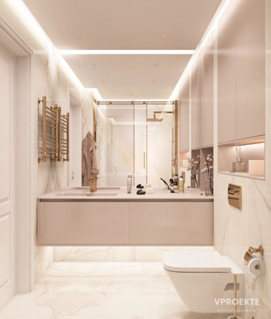 ДИЗАЙН КВАРТИРЫ В “ЖК МОСФИЛЬМОВСКИЙ”, GOLD ACCENT (144 М2)