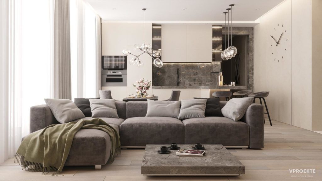 “ЖК ТАЕЖНЫЙ” | КВАРТИРА В СОВРЕМЕННОМ СТИЛЕ (120 м2)