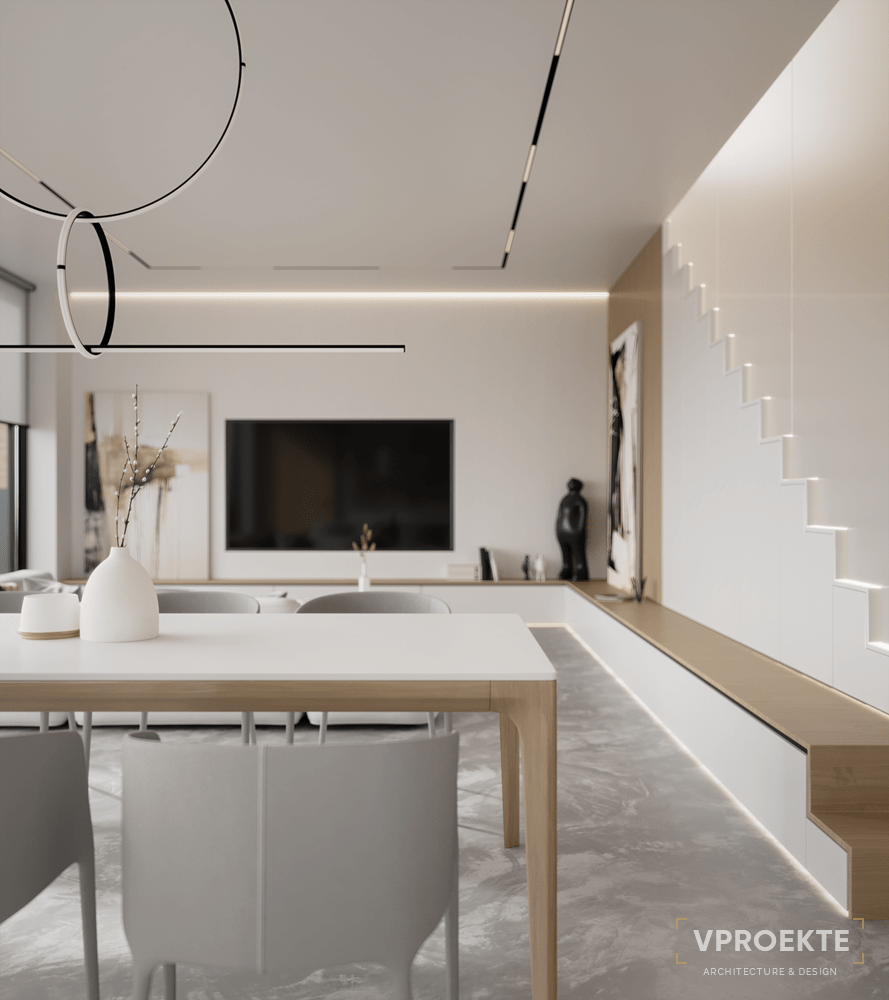 РАЙТ ХИЛЛС | КОТТЕДЖ В СОВРЕМЕННОМ СТИЛЕ WHITE NATURE