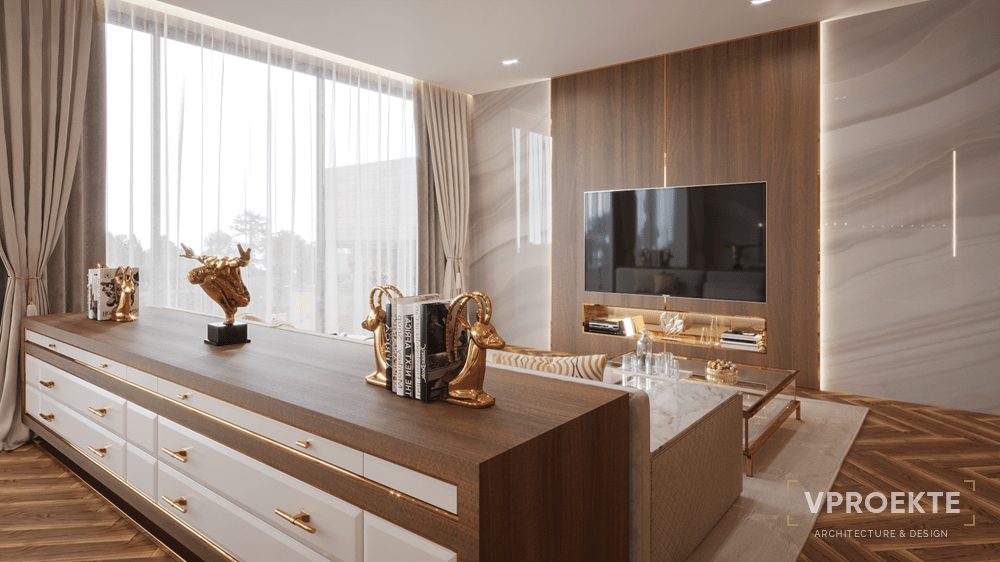 НОВОГОРСК-7 | КОТТЕДЖ В НЕОКЛАССИЧЕСКОМ СТИЛЕ GOLD ACCENT