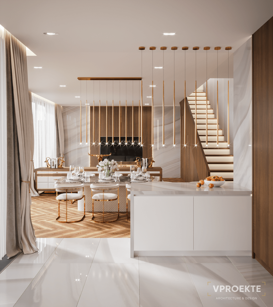 НОВОГОРСК-7 | КОТТЕДЖ В НЕОКЛАССИЧЕСКОМ СТИЛЕ GOLD ACCENT