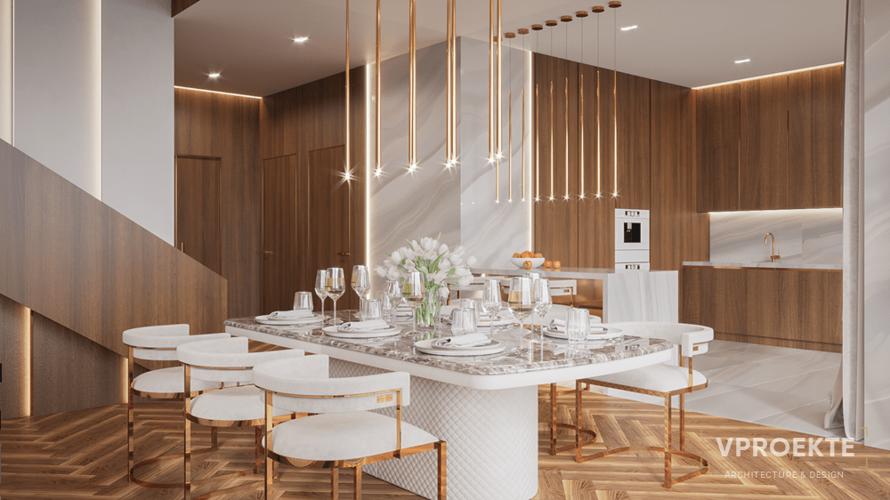 НОВОГОРСК-7 | КОТТЕДЖ В НЕОКЛАССИЧЕСКОМ СТИЛЕ GOLD ACCENT