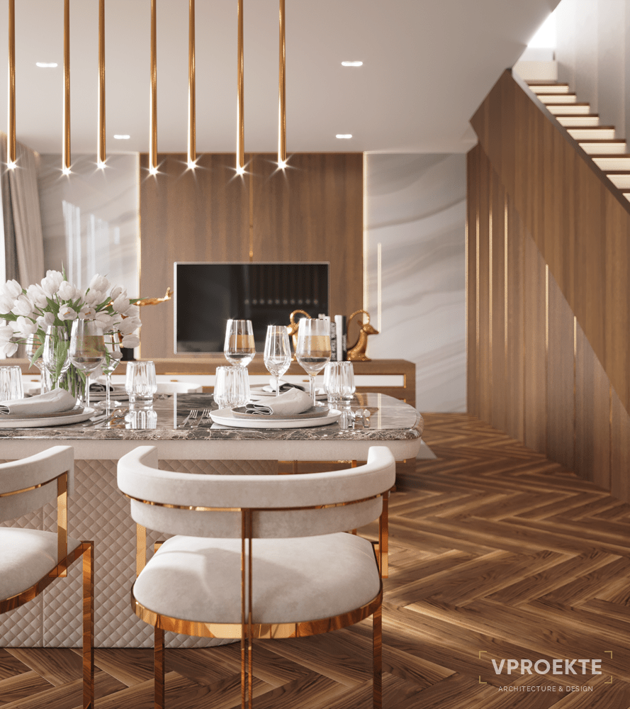 НОВОГОРСК-7 | КОТТЕДЖ В НЕОКЛАССИЧЕСКОМ СТИЛЕ GOLD ACCENT