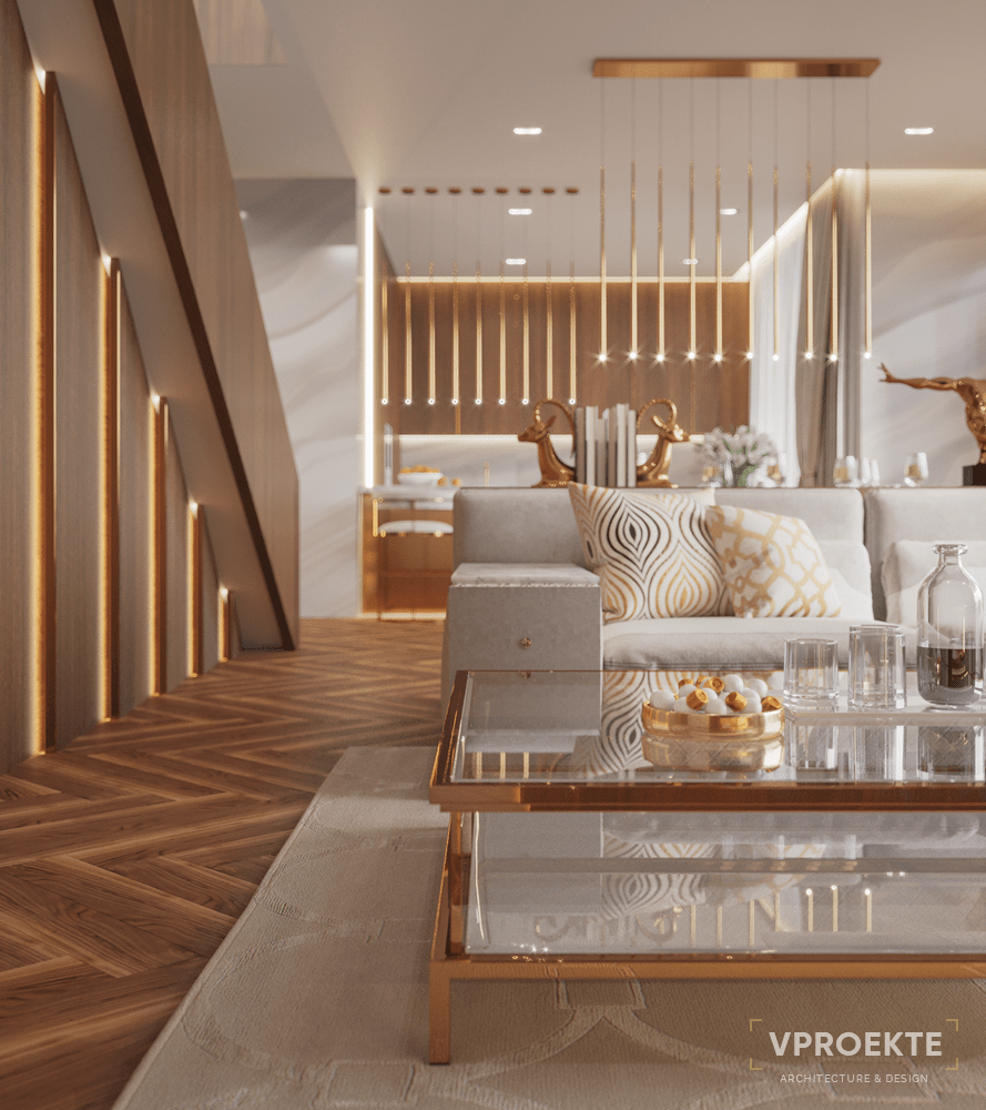 НОВОГОРСК-7 | КОТТЕДЖ В НЕОКЛАССИЧЕСКОМ СТИЛЕ GOLD ACCENT