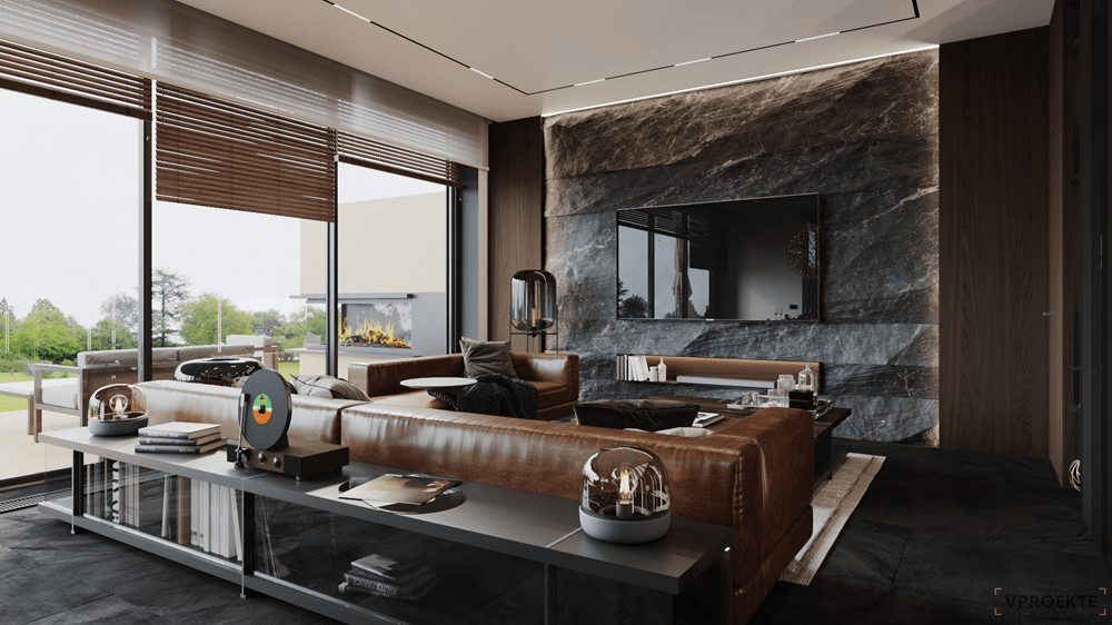 МЭДИСОН ПАРК | КВАРТИРА В СОВРЕМЕННОМ СТИЛЕ BLACK NATURE