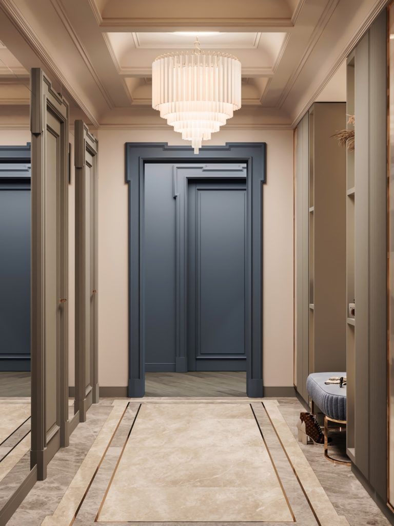 ДИЗАЙН-ПРОЕКТ КВАРТИРЫ НА ЛЕНИНСКОМ ПРОСПЕКТЕ (184 М2)