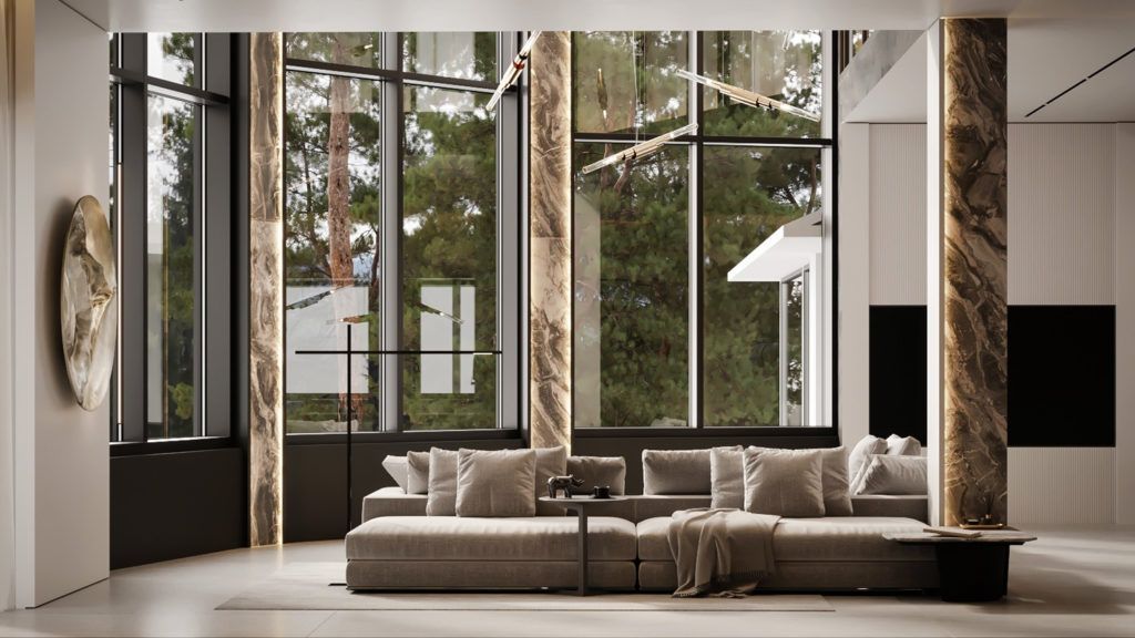 ДИЗАЙН ДОМА В Д. КАБАРДИНКА (450 М2)