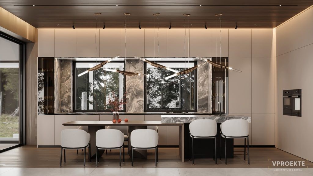 ДИЗАЙН ДОМА В Д. КАБАРДИНКА (450 М2)