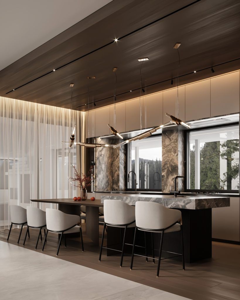 ДИЗАЙН ДОМА В Д. КАБАРДИНКА (450 М2)