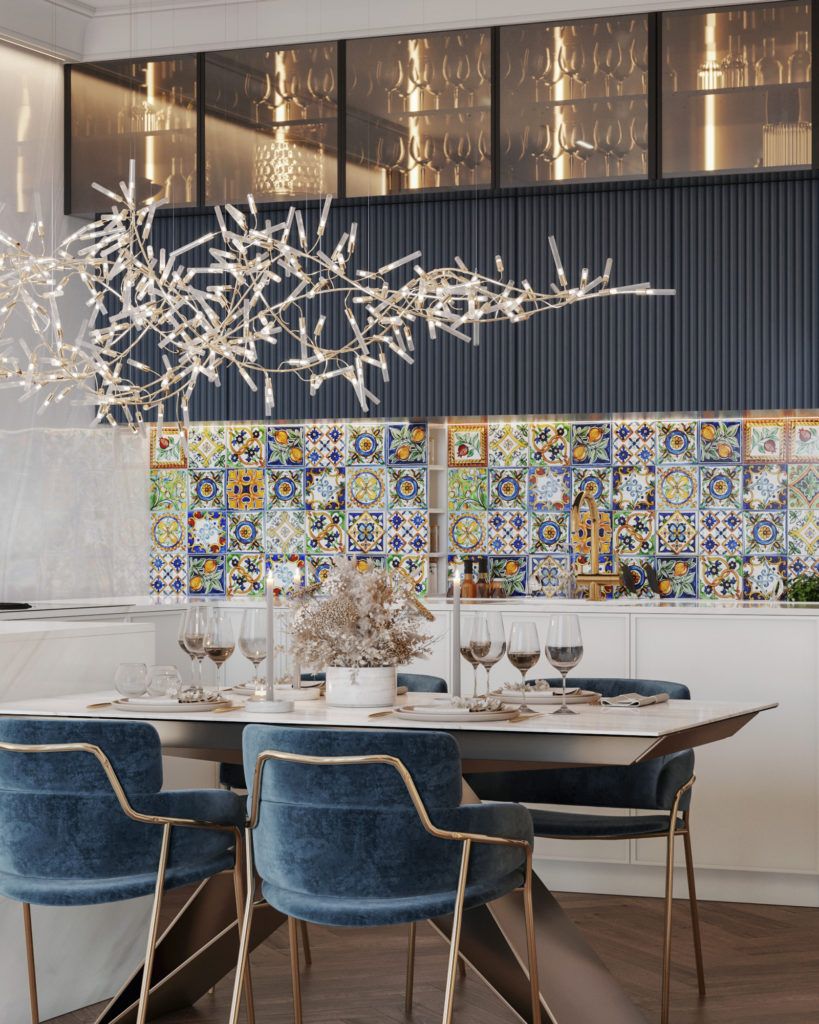 ДИЗАЙН-ПРОЕКТ ИНТЕРЬЕРА КВАРТИРЫ В ЖК “ONYX DELUXE” (122 М2)