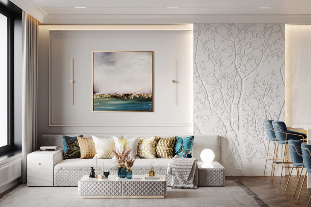 ДИЗАЙН-ПРОЕКТ ИНТЕРЬЕРА КВАРТИРЫ В ЖК “ONYX DELUXE” (122 М2)