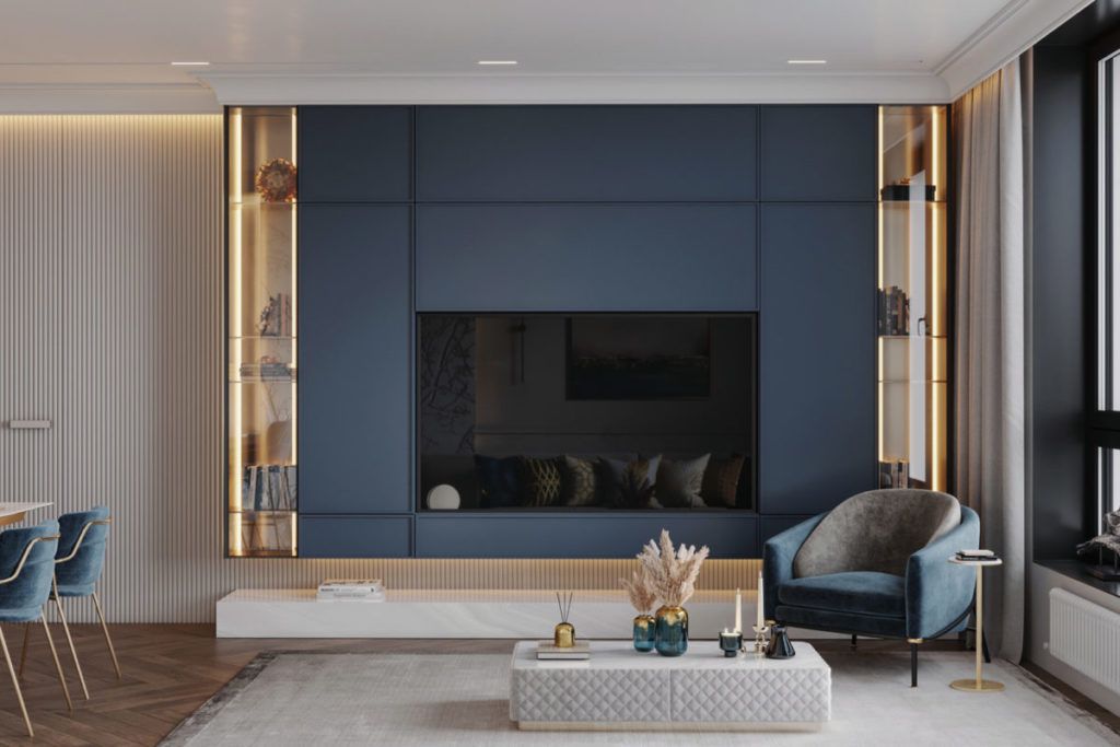 ДИЗАЙН-ПРОЕКТ ИНТЕРЬЕРА КВАРТИРЫ В ЖК “ONYX DELUXE” (122 М2)