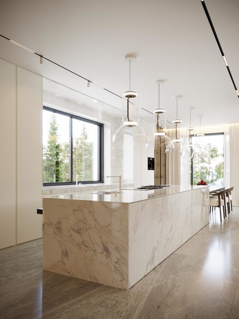 ИНТЕРЬЕР В ФОРТЕ-ДЕ-МАРМИ (794 М2)