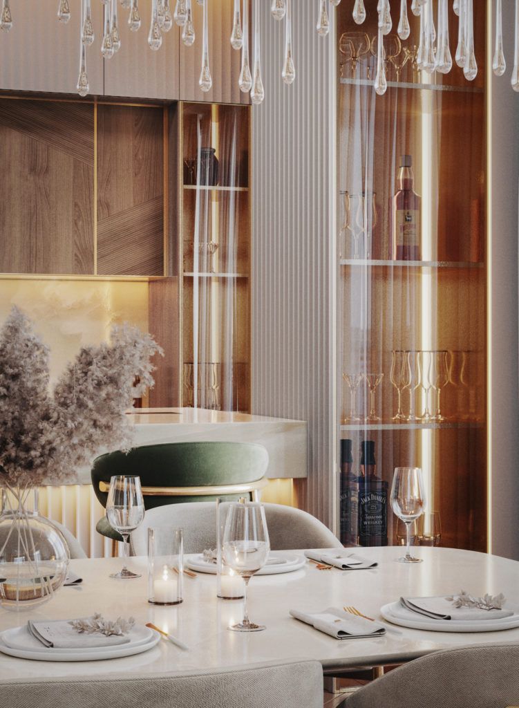 ДИЗАЙН ИНТЕРЬЕРА КВАРТИРЫ В ЖК “САДОВЫЕ КВАРТАЛЫ” (187 М2)