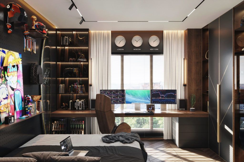 ДИЗАЙН ИНТЕРЬЕРА КВАРТИРЫ В ЖК “САДОВЫЕ КВАРТАЛЫ” (187 М2)