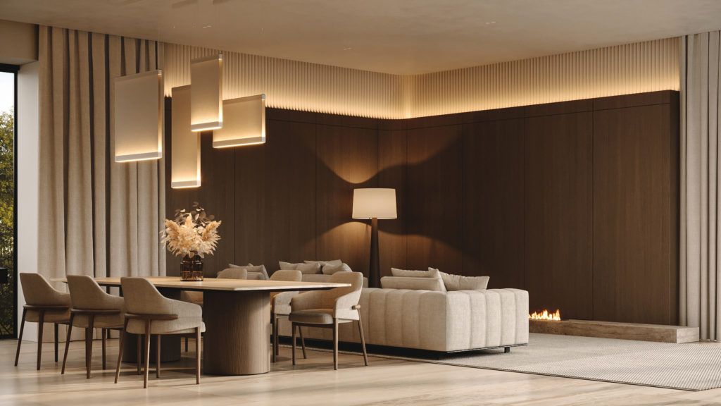 ИНТЕРЬЕР ДОМА В ЖУКОВКЕ (614 М2)