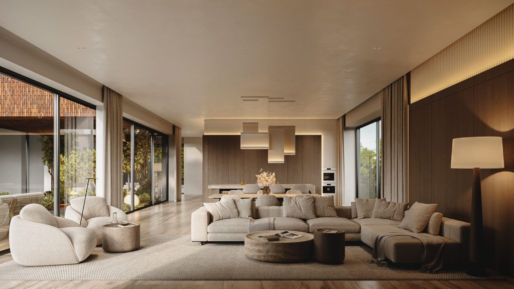 ИНТЕРЬЕР ДОМА В ЖУКОВКЕ (614 М2)