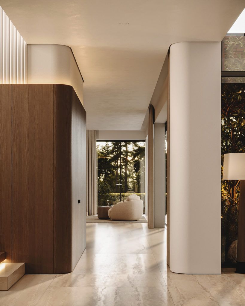 ИНТЕРЬЕР ДОМА В ЖУКОВКЕ (614 М2)