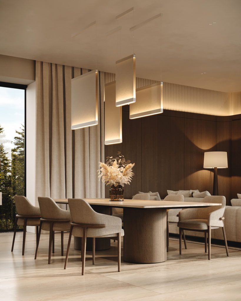 ИНТЕРЬЕР ДОМА В ЖУКОВКЕ (614 М2)