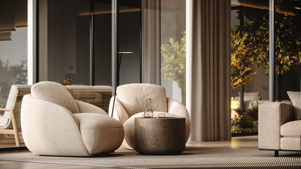 ИНТЕРЬЕР ДОМА В ЖУКОВКЕ (614 М2)