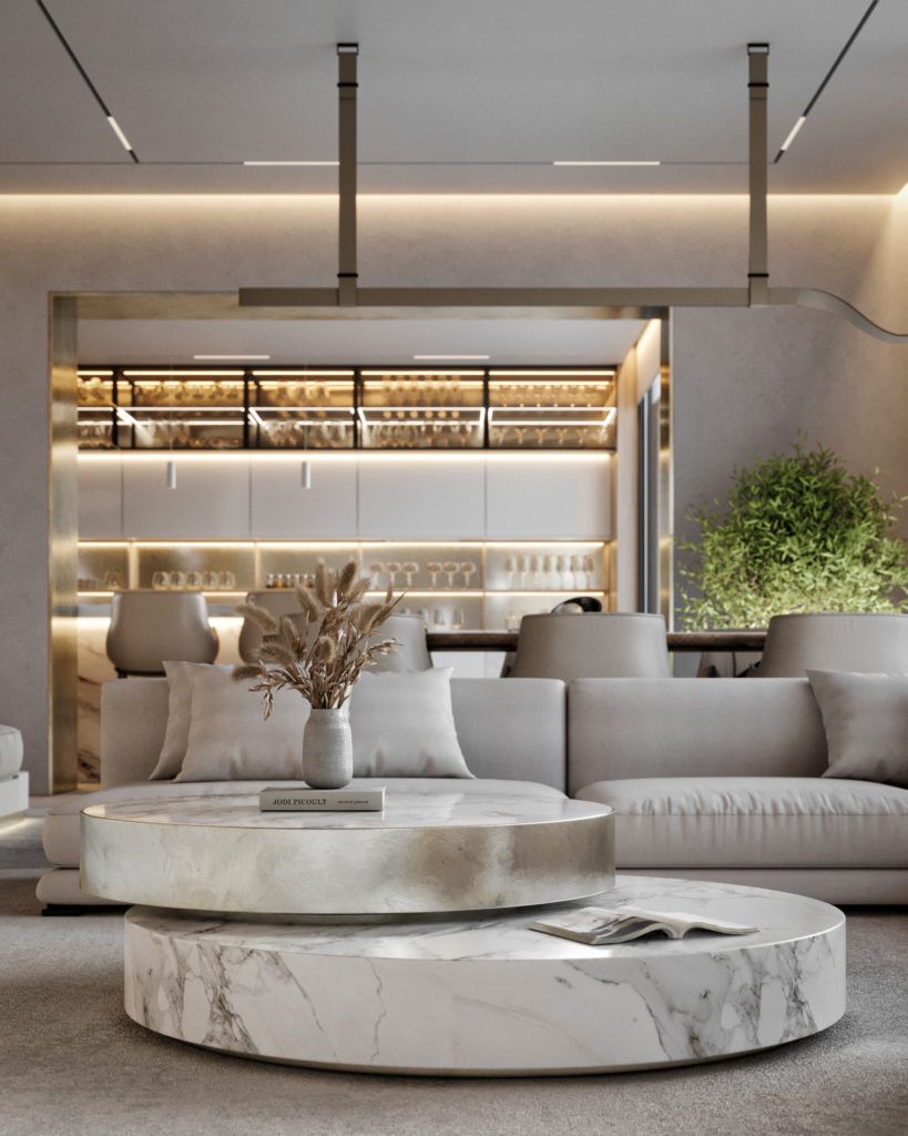 НОВОГОРСК | СОВРЕМЕННЫЙ ДИЗАЙН ДОМА У ПРУДА (280 М2)