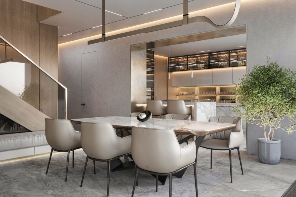 НОВОГОРСК | СОВРЕМЕННЫЙ ДИЗАЙН ДОМА У ПРУДА (280 М2)