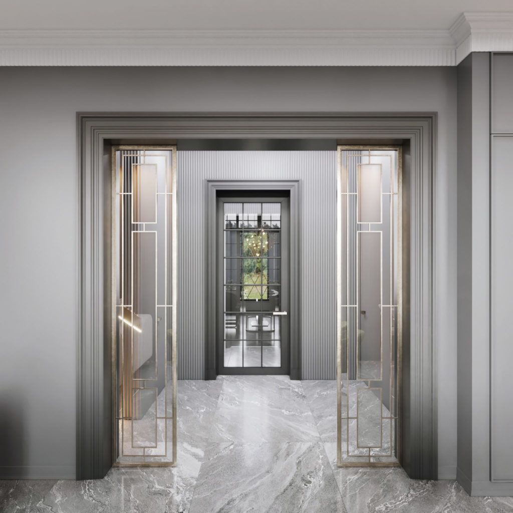 ДИЗАЙН ИНТЕРЬЕРА КОТТЕДЖА КП “БРИТАНИКА” (180 М2)