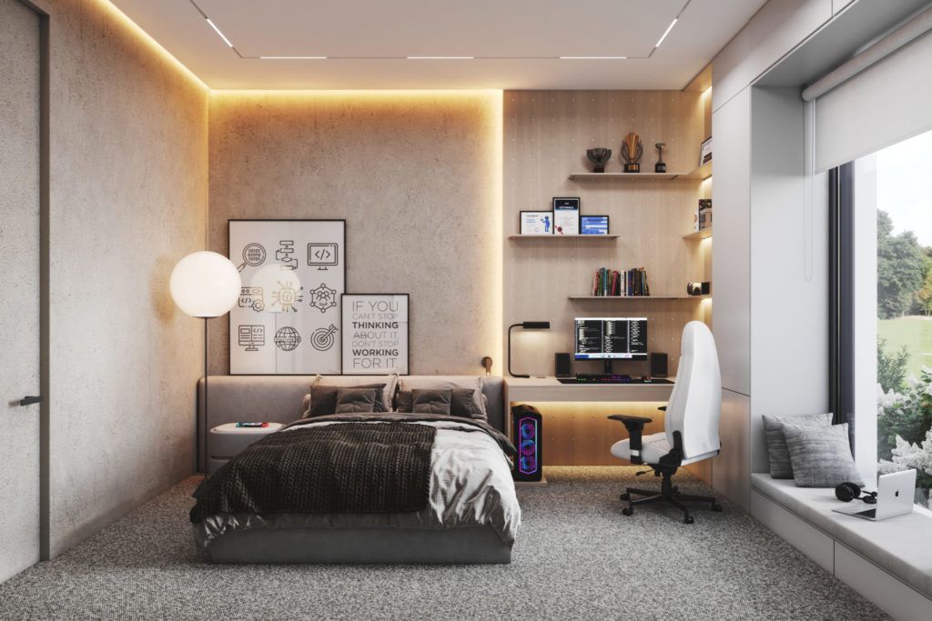 НОВОГОРСК | СОВРЕМЕННЫЙ ДИЗАЙН ДОМА У ПРУДА (280 М2)