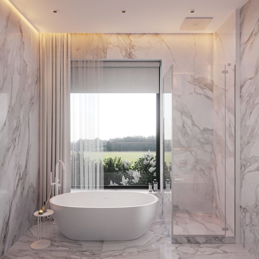 НОВОГОРСК | СОВРЕМЕННЫЙ ДИЗАЙН ДОМА У ПРУДА (280 М2)