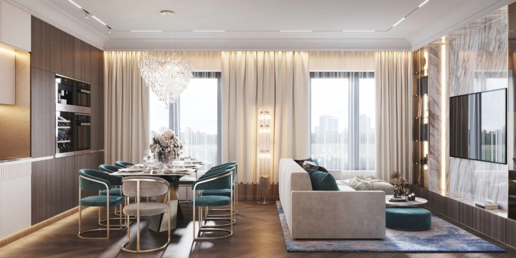 КВАРТИРА В ЖК “КУТУЗОВГРАД” (115 М2)