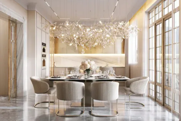 ДИЗАЙН ИНТЕРЬЕРА КОТТЕДЖА КП “БРИТАНИКА” (180 М2)