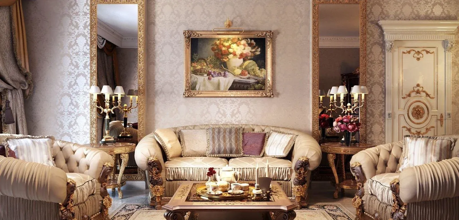 ДИЗАЙН ИНТЕРЬЕРА КВАРТИРЫ “HOVARD PALACE” (250 М2)