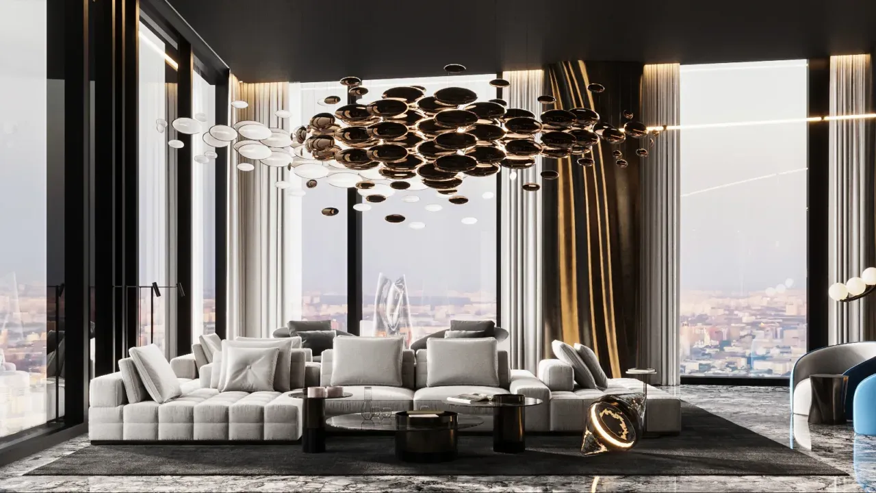 ПЕНТХАУС В CAPITAL TOWERS (614 М2)