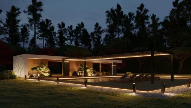 ГОСТЕВОЙ ДОМ С БАССЕЙНОМ (170 М2)